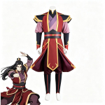 Anime Zuko Cosplay Kost&uuml;&uuml;m Lahinguvorm &Uuml;likond Halloweeni Karnivali Peo Riietus V&auml;ljakutse &Uuml;les Riietus Halloween M brown