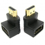 V1.4 HDMI 90 kraadi t&auml;isnurga isane-emane adapter 1080P 3D TV LCD HDTV jaoks