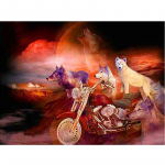 Teemantmaal Hunt Rubiku kuubik Teemanttikandid K&auml;sit&ouml;&ouml;maalimine V&auml;rviline teemantseinakujundus 20X30CM