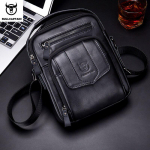 BULLCAPTAIN 100% ehtsast nahast meeste &otilde;lakott K&auml;ekotid &auml;rimeeste kvaliteetne kott