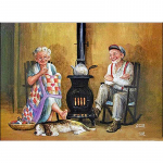 3D teemantmaal  Vanamees  DIY ristpistes komplektid Ruudukujuline &uuml;mmargune teemanttikandid 20X30CM