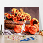 DIY v&auml;rvid numbrite j&auml;rgi &otilde;limaali komplekt L&otilde;uend DIY &otilde;limaal numbrite j&auml;rgi Seinakunsti kaunistused kodukinki kunstiks ja hobideks 40x50cm no frame