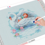 Teemantmaaling t&auml;is &uuml;mmargune ruudukujuline loom luik DIY teemanttikandid lastele pildid kividest mosaiigist k&auml;sit&ouml;&ouml;komplekt Full Round (20X30CM)