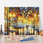 Kunstil&otilde;uend Kodukaunistuse numbrid &Otilde;limaal Digitaalne &otilde;limaal DIY Painting numbrite j&auml;rgi 40x50cm no frame