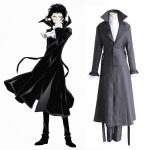 5 tk komplektid Bungo hulkuvad koerad maffia Akutagawa Ryunosuke cosplay kost&uuml;&uuml;m Anime &uuml;htne pikk mantel Trench jope Halloweeni kost&uuml;&uuml;m S&Bungo Stray Dogs
