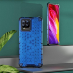 KEYSION p&otilde;rutuskindel &uuml;mbris Realme 8 5G 8 Pro 7 GT Neo Q3 C20 C17 C15 C11 k&auml;rgstruktuuriga telefoni kate OPPO A94 A74 A54 A93 A73 A53 A32 jaoks for Realme 8 sinine