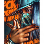 5D DIY Teemantmaal Maskeeritud t&uuml;druk Ristpistete komplekt Mosaiik Teemanttikandid Roos T&auml;is&uuml;mmargune/ruudukujuline puur Kodukaunistus Round 20x30cm