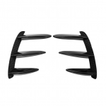 1 paar auto tagumise huule p&otilde;rkerauda Canards tuulutusavad Mercedes Benz W176 A200 A250 A45 AMG jaoks Glossy Black