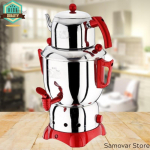 Elektriline samovar Teepaar Veekeetja teekeetja teemasin teesoojendaja Teekomplekt Kodumasinad k&ouml;&ouml;k Soojendi veekeetja elektrooniline punane