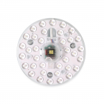 LED-valgusallika mooduli j&auml;relpaigaldatav valgustikomplekt laevalgusti mooduli lambipirni jaoks, valge valgus AC180-265V 18W valge