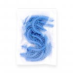 S shape Oral Separating Ligature Ties Elastic Separators Circle Rubber Ring 10sticks Blue