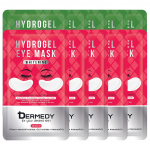Dermedy Hydrogel silmamaski komplekt, valgendav / kortsudeta, 6 g. x 10 tk - Korea nahahooldus 6 g. x 10 pcs