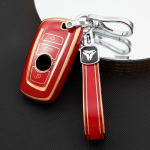 BMW TPU autov&otilde;tme korpuse katte mantlile X1 X2 X3 X5 X6 F10 F20 F30 F15 F11 F25 525i 530i F48 E60 E87 M3 M4 G30 G20 v&otilde;tmehoidja tarvikud key case set 1 punane