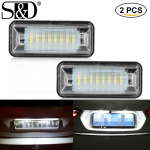 2tk LED numbrim&auml;rgi valgusti Subaru Forester Impreza Legacy BRZ WRX XV Crosstrek TOYOTA FT86 GT86 Scion FR-S jaoks