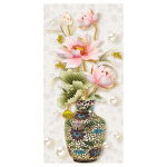 3D abstraktne lilleline l&otilde;uend maalimine stereoskoopilised lilled seinakunsti plakatid ja tr&uuml;kised Quadro seinakunstipilt Kodukaunistus Hiina elemendid 50x100cm