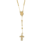 Les Tr&eacute;sors De Lily [R7419] &ndash; kullatud Virgin Mary kaelakee &ndash; 45 cm 9 cm kuld