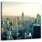 L&otilde;uendiprint New Yorgi pilvel&otilde;hkuja 30x30 hall v&auml;rv