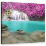 L&otilde;uenditr&uuml;kk Waterfall Lake Nature 30x30 lilla