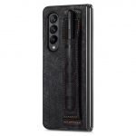 S&otilde;rmej&auml;ljeta nahast &auml;ri&uuml;mbris Samsung Galaxy Z Fold 4 5g Fold4 Fold3 Fold 3 &otilde;hukese randmepaela telefonikaanega for Samsung Z Fold 3 lilla