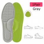 NO.8 Nano desodoreerivad sisetallad kingadele Higi neelav hingav sisetald jalgadele Kasvava talla Sponge Massage Spordijalatsite sisetallad 35-36 hall v&auml;rv