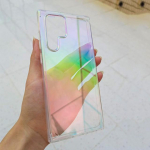 Luksuslik v&auml;rvi l&auml;bipaistev p&otilde;rutuskindel &uuml;mbris Samsung Galaxy S22 S21 S20 Ultra Plus Fe Note 20 10 A51 A71 A52 A72 4g 5g kate for S10 Plus puhas