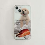 Cool Dog Relif 3D Cartoon Ins telefoni&uuml;mbris Iphone 14 Pro Max 7 8 Plus 12 Mini 13 11 Promax Xsmax Xr X Silikoonist pehme kaanega &uuml;mbris for iphone 12 mini