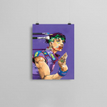 Jaapani animatsioon Jojo Jaapani anime perekond Hd pilt prindi plakat l&otilde;uend Elutoa kaunistus l&otilde;uendimaal 21X30cm No Frame