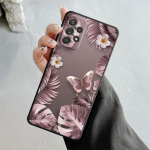 Bling Aesthetic Butterfly Rose Art &uuml;mbris Samsung Galaxy A14 A73 A53 A71 A51 A31 A33 A22 A12 A21s A13 A32 A52s A72 A52 A23 jaoks Samsung A73 5G