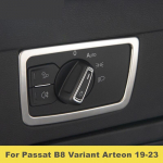 Passat B8 Variant Arteon 2019-2023 auto stiiliga esitulede l&uuml;liti nupu trimmikatte kaunistuseks