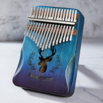 Kalimba 17 klahvi mahagonist p&ouml;ial klaver Mbira muusikainstrument Aafrika s&otilde;rmklaver Teclado instrumento None