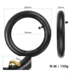VSETT 8 rehviosade vahetuskummi jaoks Kulumiskindel Inner tues+Tyre black
