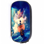 &Uuml;hes t&uuml;kis Luffy kooli pliiatsi&uuml;mbris, t&uuml;drukute poiste pliiatsikarp, suur hoiukassett-kott kirjatarvete komplekt, pliiats 2