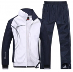 Meeste komplektid Spordir&otilde;ivad Spordidressid Dressikomplektid 2tk Jope + P&uuml;ksid Meeste kevadised s&uuml;gis&uuml;likonnad Suures suuruses XXXXXL