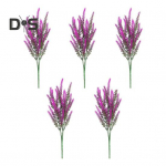 5 tk Kerge v&otilde;ltslavendel Peen, kasulik simulatsioon roheliste taimede pulmadekoor lilla