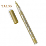 Nail Art Pliiats Kauakestev DIY Dekoratsioon Veekindel Mugav 3D Abstraktsed Jooned Nail Art Maalitud Pliiats Kodukasutus kuldne