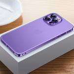 USAMS alumiiniumsulamist metallraam matt l&auml;bipaistev arvuti taga&uuml;mbris iPhone 14 13 12 Pro Max tugikaas For iPhone 12 kuld