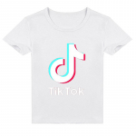 TIKTOK Lasteriided Poiste ja t&uuml;drukute mood l&uuml;hikeste varrukatega 140cm valge