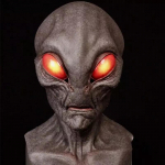 Uus Alien Latex Mask Halloween Alien Horror Mask