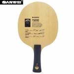 Originaal SANWEI T5000 CARBON lauatennise tera (5+2 s&uuml;sinikku) T-5000 reketi pingpongi kurikate aer Long Handle FL
