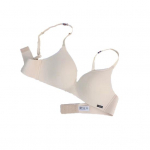 Naiste seksikad spagetirihmad &otilde;hukesed rinnahoidjad, &uuml;hev&auml;rvilised, juhtmevabad longusvastased &otilde;mblusteta push-up rinnahoidjad XL hele aprikoosi v&auml;rv