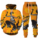 Kevads&uuml;gis Tribal Ethnic Print naiste/meeste kapuutsidega p&uuml;kste komplektid Africa Dashiki meeste dressid/vintage topid pikkade varrukatega meeste &uuml;likond S