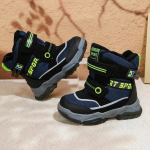 Lumesaapad Poistele Puuvillased jalan&otilde;ud Veekindlad Algkooli lastele Soojad saapad 27