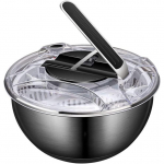 Roostevabast terasest salativ&ouml;&ouml;r, suur k&ouml;&ouml;giviljapesumasin, salati puhastaja ja kuivati