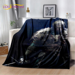 Cavalier Knight Templar Crusaders Game Pehme pl&uuml;&uuml;sist tekk, flanelltekk elutoa voodi diivani pikniku jaoks 75x90cm