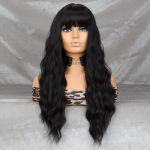 Miss Wig Orange Lady Long Straight s&uuml;nteetiline parukas Natural Wave Parukas koos tukkidega kuumakindlate Cosplay juustega 65cm