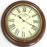 Puidust antiikstiilis vintage seinakell 40,64 cm