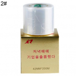 Poolp&uuml;simeik Tattoo Plastic Wrap s&auml;ilituskile kulmude huule jaoks 2#