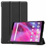 Lenovo Tab M8 3rd Gen FHD HD TB 8505F TB-8505X TB-8506F TB-8705F Case PU nahast kaitse&uuml;mbris Lenovo Tab M8 tahvelarvuti jaoks Tab M8 (TB-8505/8705) must