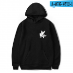 Lil Peep Hoodie Unisex hip hop Punk gooti inimskeletiga mustriga kapuutsid woUnisex s&uuml;gisene t&auml;navar&otilde;ivad Populaarne Ulzzang lahtine dressipluus 4XL