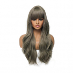 Cosplay parukas Atraktiivne rollim&auml;ngurekvisiit Kaasaskantav vastupidav v&auml;rviline tukk, pikkade lokkis juustega parukas igap&auml;evaeluks